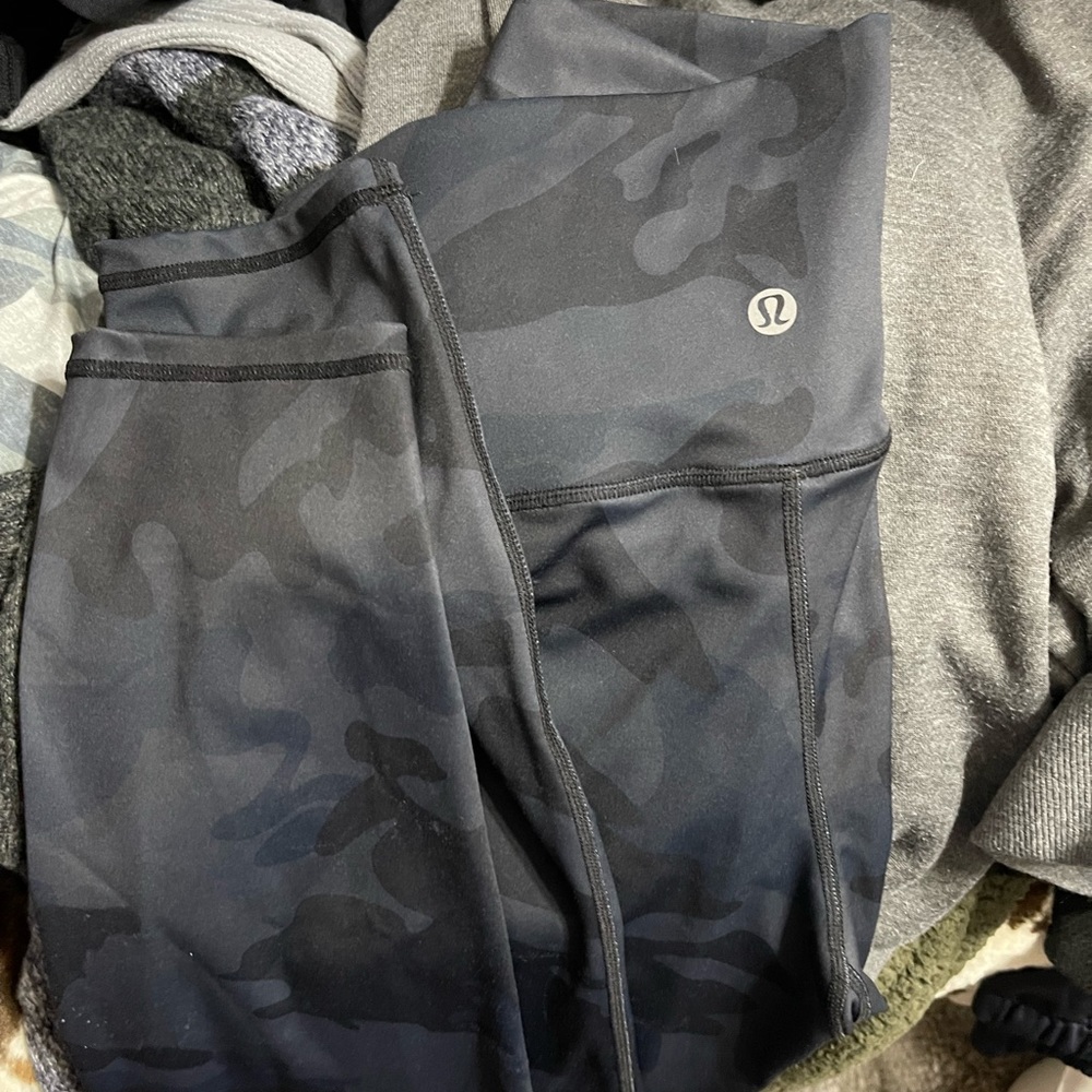 Camo Lu Lu leggings